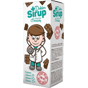 Doctor Syrup sirop de calciu cu aromă de ciocolată 100 ml