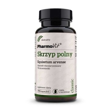 Extract de coada calului standardizat 7% silice 90 capsule Pharmovit Classic