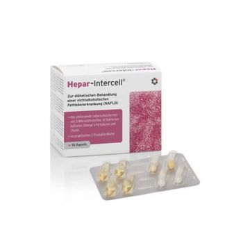 Hepar Intercell suport hepatic 96 capsule