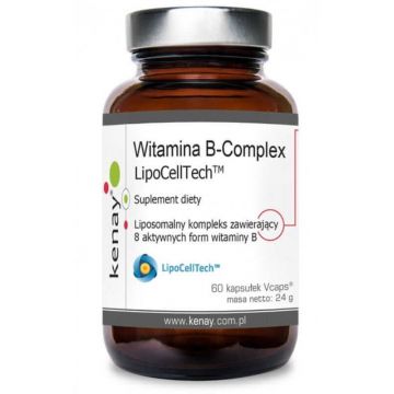 Lipozomal B complex de vitamine LipoCellTech 60 capsule Kenay