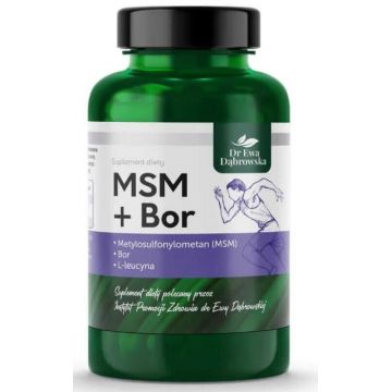 MSM + Boron 60 capsule Dr Ewa Dąbrowska