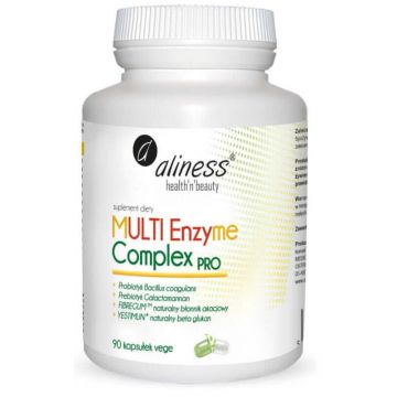 MULTI Enzyme Complex PRO Multi plante enzime digestive 90 capsule
