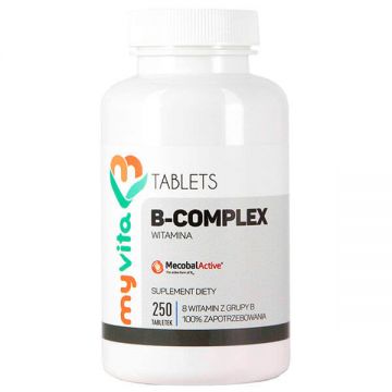 MyVita Vitamina B-Complex, 250 comprimate