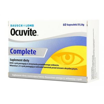 Ocuvite Complete, 60 de comprimate, Bausch&Lomb