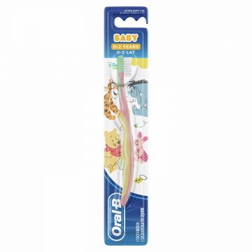 Oral-B Baby, periuță de dinți pentru copii, 0-2 ani, moale, 1 bucată