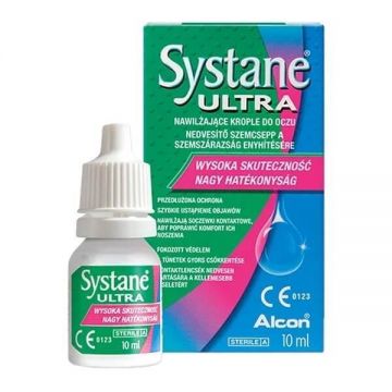 Picături hidratante pentru ochi Systane Ultra, 10 ml, Alcon
