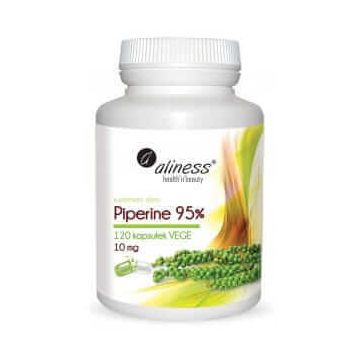 Piperină 95% 10 mg - 120 capsule Aliness