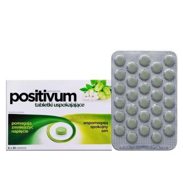 Positivum, 180 comprimate