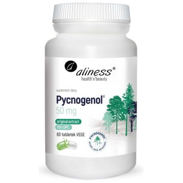 Pycnogenol® extract 65% 50 mg - 60 comprimate Aliness