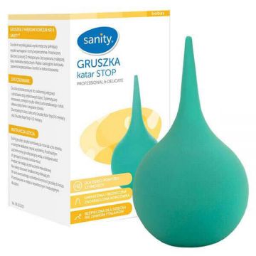 Sanity Catarrh Stop, perlat pentru copii de peste 12 luni, nr. 9, cu vârf moale
