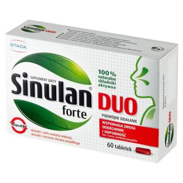 Sinulan Duo Forte, 60 comprimate
