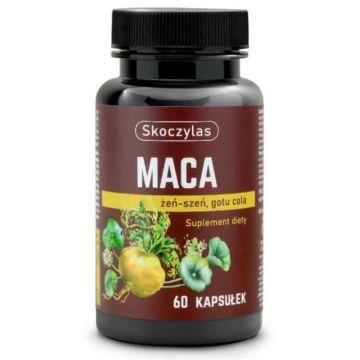 Skoczylas Maca+ Ginseng+ Gotu cola 60 capsule