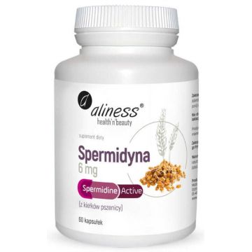 Spermidină activă 6 mg, 60 capsule vegetale Aliness