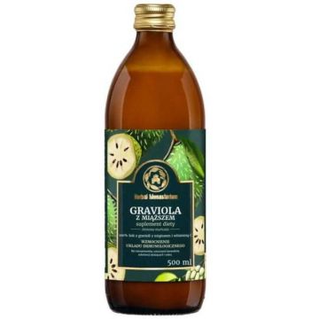 Suc de graviola cu pulpă 500ml Herbal Pharmaceuticals