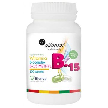 Vitamina B Complex B-15 Methyl 100 caps Aliness