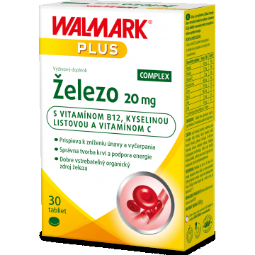 Walmark Fier 20 mg 30 comprimate
