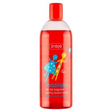 Ziaja Maziajki, săpun de baie pentru copii cu vârsta peste 3 ani, gumă de mestecat, 500 ml