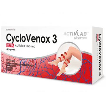 Activlab Pharma CycloVenox 3 Extra, 60 capsule