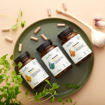 Aura Herbals Garlic Immuno+, 60 capsule