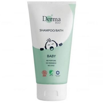 Derma Eco Baby, șampon, săpun de baie pentru bebeluși din prima zi, 150 ml