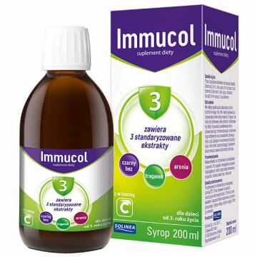 Immucol 3, sirop pentru copii de la 3 ani și adulți, 200 ml