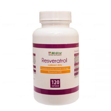 MyVita Resveratrol, 120 capsule