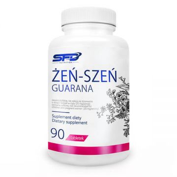 SFD Ginseng + Guarana, 90 comprimate