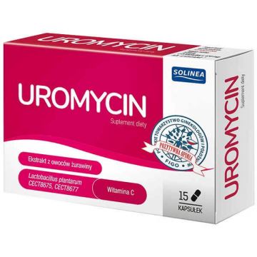 Uromicină, 15 capsule