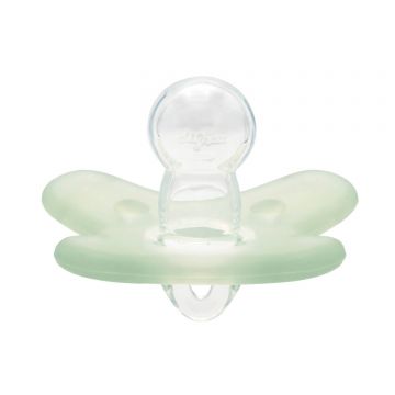 Canpol Babies, suzetă, 100% silicon, simetrică, verde, 24/001, 0-6 luni, 1 bucată