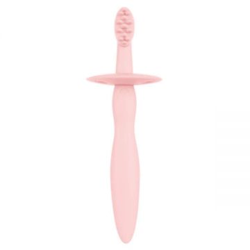 Canpol, tetină din silicon cu dop, roz, de la naștere, 1 bucată