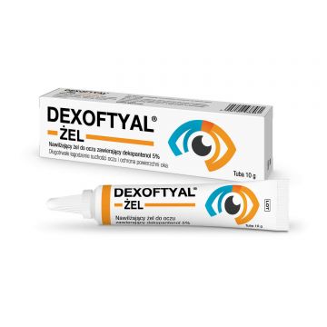 Dexoftyal, gel hidratant pentru ochi care conține dexpanthenol 5%, 10 g