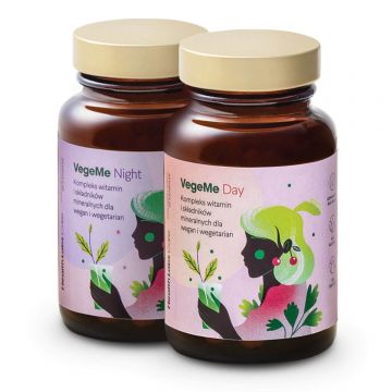 Health Labs VegeMe Set de zi, 30 capsule + noapte, 30 capsule