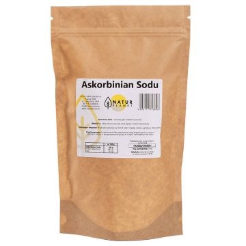 Natur Planet Ascorbat de sodiu, pulbere, 500 g