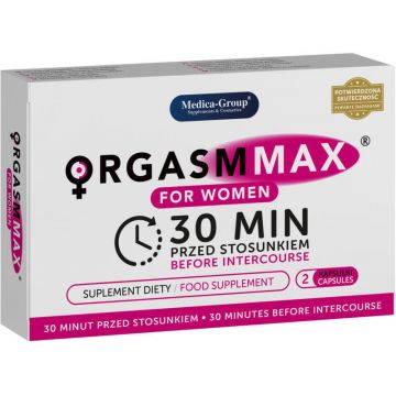 Orgasm Max for Women, 2 capsule, Medica-Group 