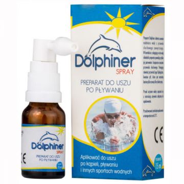 Dolphiner, pregătire pentru urechi după înot, spray, 15 ml