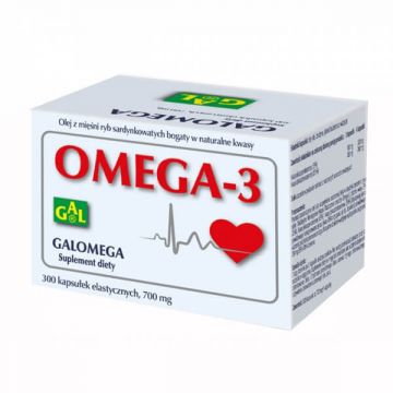 GAL Omega-3, 300 capsule flexibile