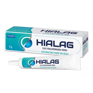 Hialag, unguent isotonic pentru ochi, 5 g