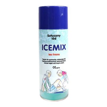 Icemix, spray de gheață artificială, pregătire pentru sportivi, 400 ml