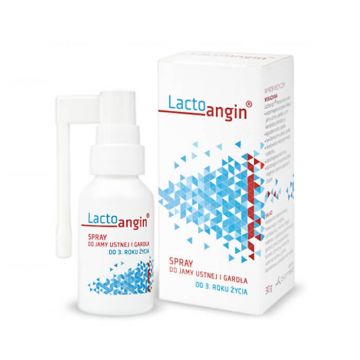 Lactoangin, spray pentru gură și gât de la 3 ani, 30 g