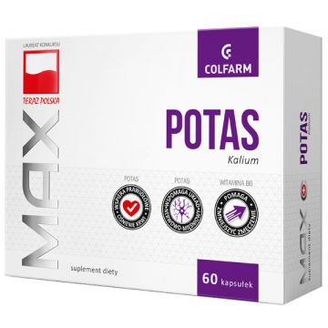 Max Potasiu, 60 capsule