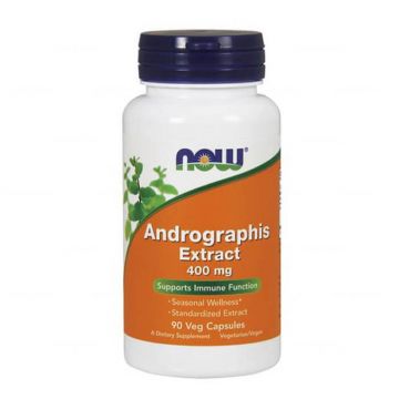Now Foods Andrographis Extract 400 mg, chinaberry, 90 capsule vegetariene