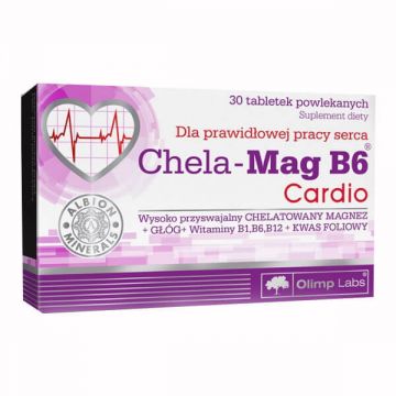 Olimp Chela-Mag B6 Cardio, 30 comprimate