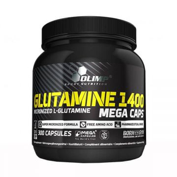 Olimp Glutamine 1400 Mega Caps, 300 capsule
