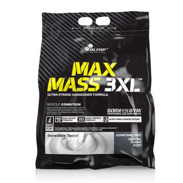 Olimp, MaxMass 3XL, aromă de căpșuni, 6000 g