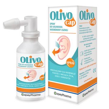 Olivocap, spray pentru îndepărtarea cerumenului, 40 ml