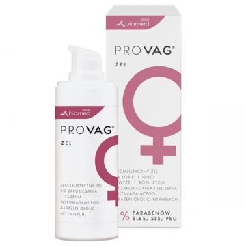 PrOVag, gel pentru protecția și îngrijirea zonelor intime, 30 g