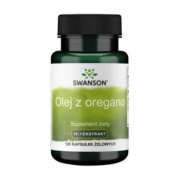 Swanson Oregano Oil, extract de oregano, 120 capsule gel