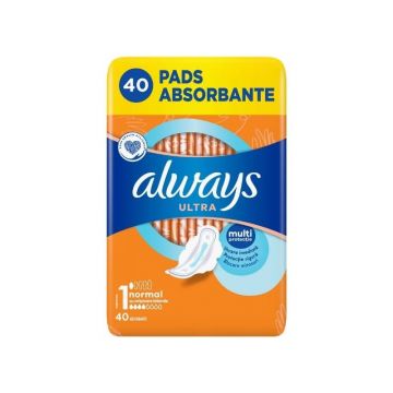 Always Ultra Quattro marimea1, 40 bucati