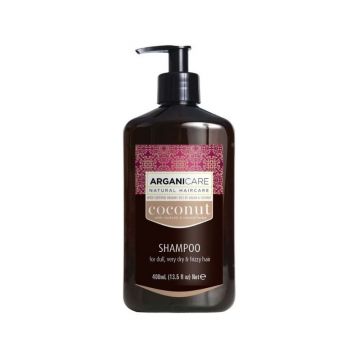 Arganicare Sampon ultra-hranitor cu ulei de cocos, 400 ml