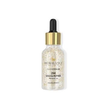 Super Serum cu Aur 24K si Peptide, 30 ml, Bio Balance